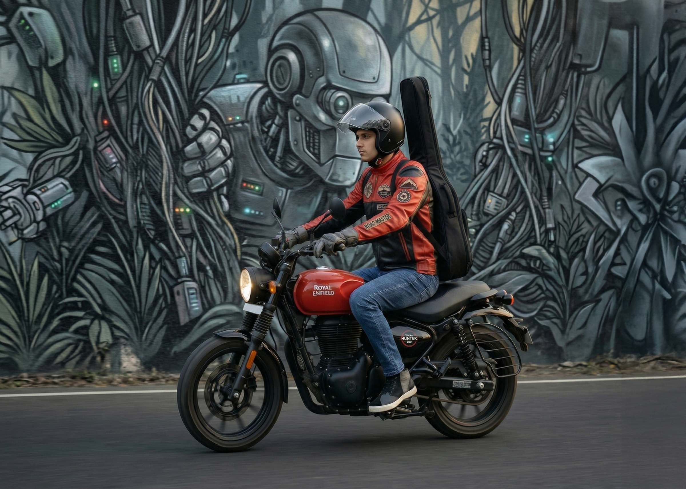Men's Moto Denim
